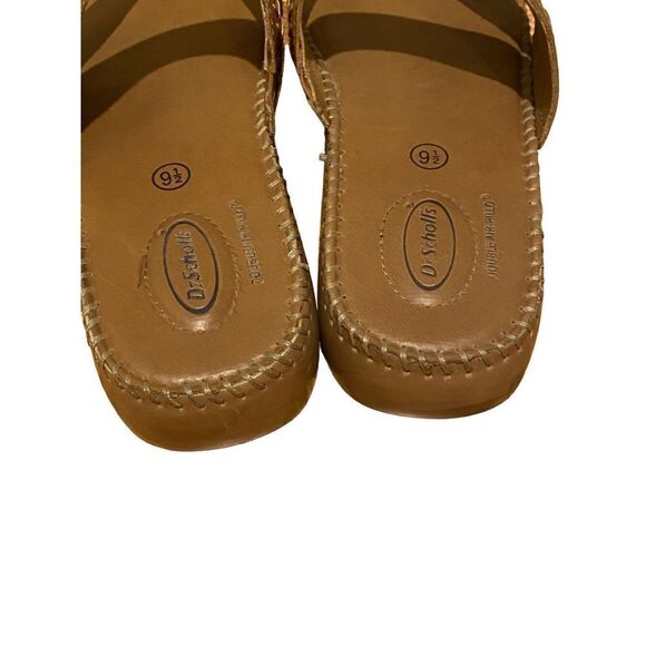 Dr Scholls Tan Slip On Sandals - Picture 6 of 7